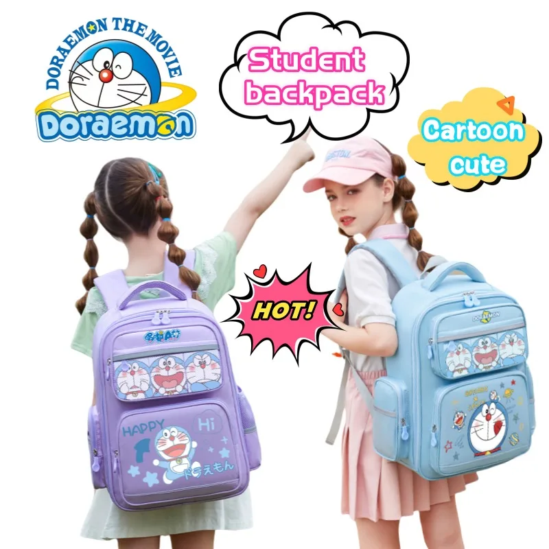 

Doraemon High-value New Creative Student Lightweight Backpack Anime Cartoon Cute Universal Large Capacity Backpack Birthday Gift