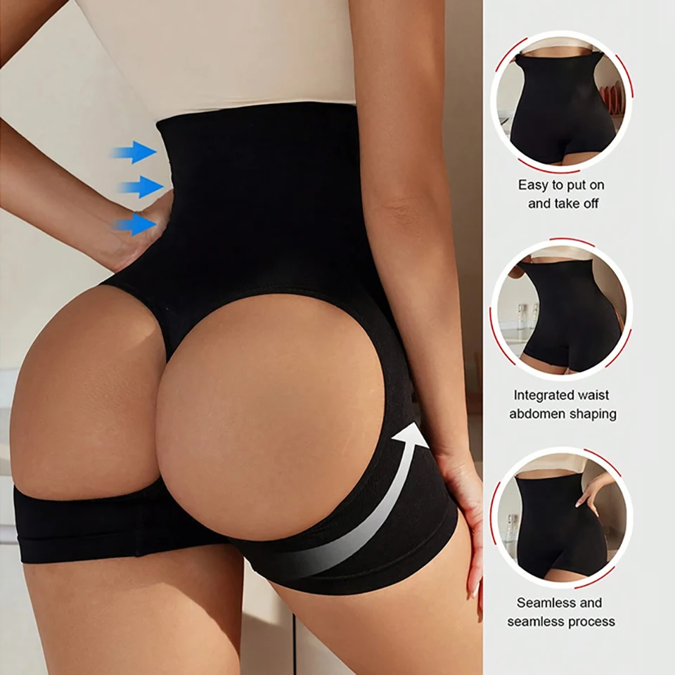 Women Butt Lifter Shapewear Sexy Show Buttocks Body Shaper Hip Enhancer Tummy Control Panties Seamless Shorts Slimming Underwear