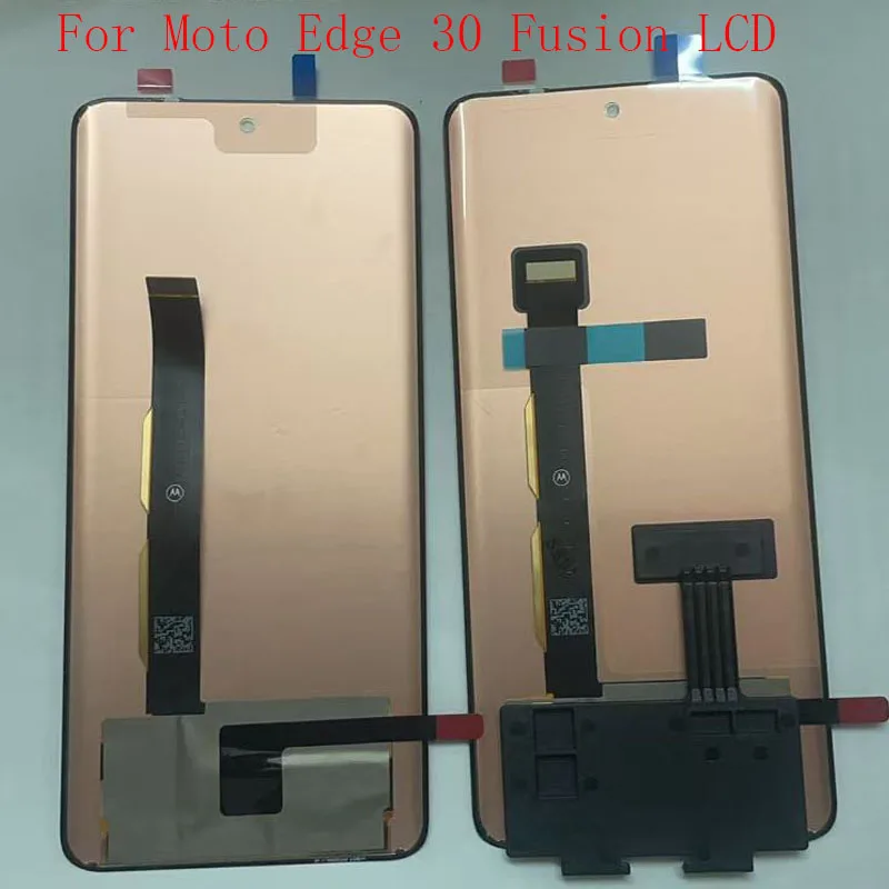 Pantalla LCD Original de 6,55 pulgadas para Motorola Edge 30 Fusion, Panel táctil, Sensor digitalizador para Moto Edge 30 Fusion LCD XT2243-1