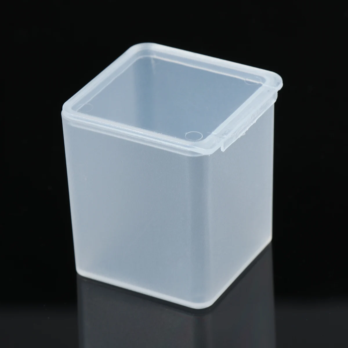 

12pcs Plastic Box Small Square Storage Container For Beads Coins Jewelry Craft Organizer Multipurpose Lightweight