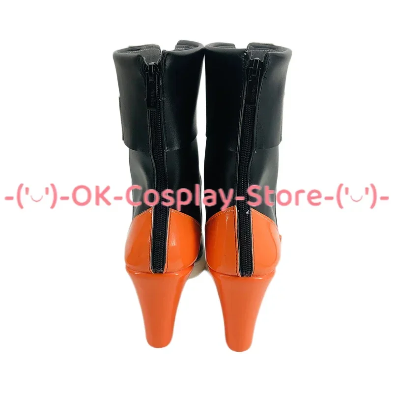 [Personalizowane] Buty do cosplayu Kiana Kaslana z Honkai Impact 3, rekwizyt do kostiumu do odgrywania ról w grach, na Halloween, karnawał, imprezę, skórzane botki z PU