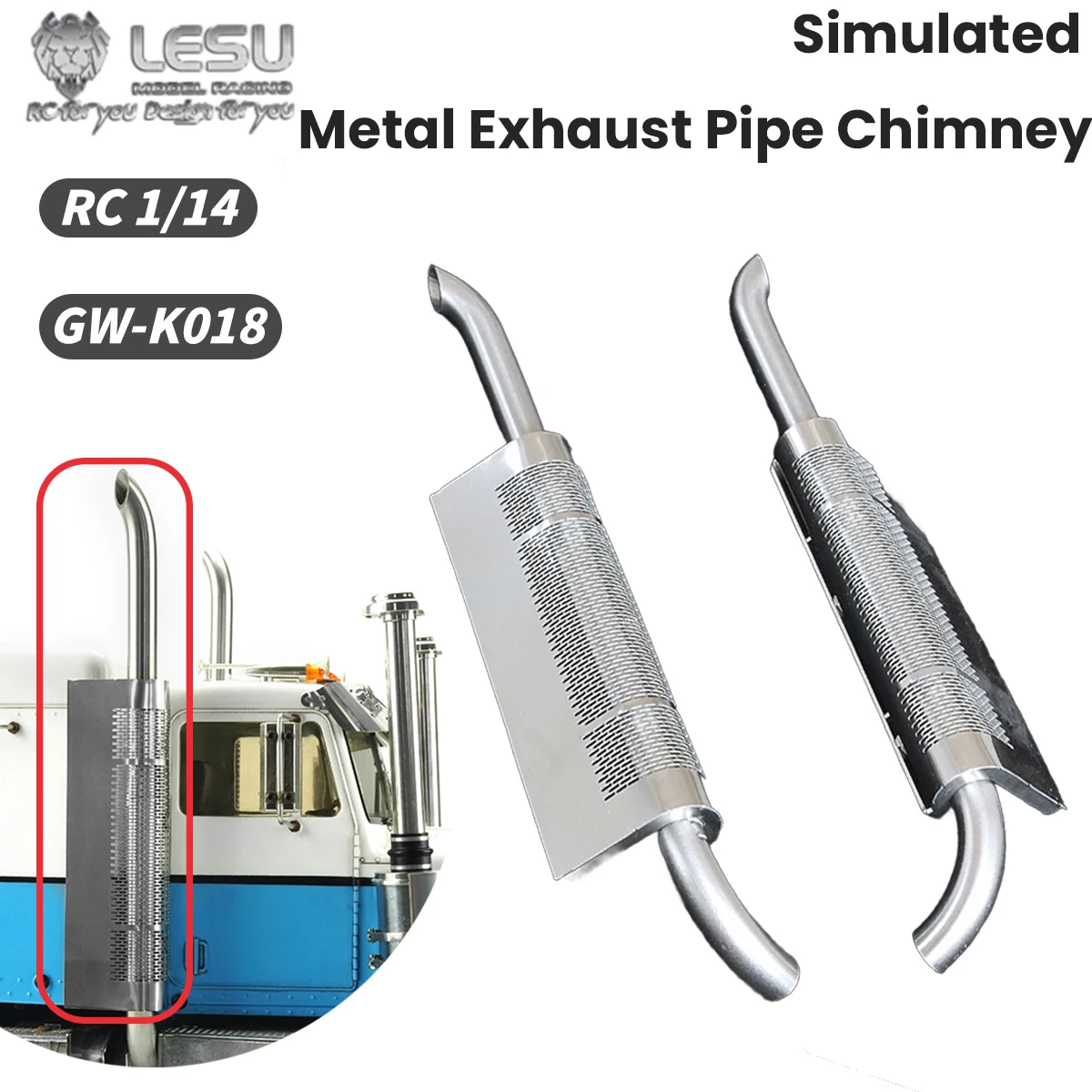 lesu-tubo-di-scarico-in-metallo-camino-gw-k018-per-1-14-tamiya-rc-trattore-camion-king-hauler-globe-liner-fai-da-te-auto-giocattolo-accessorio-di-aggiornamento