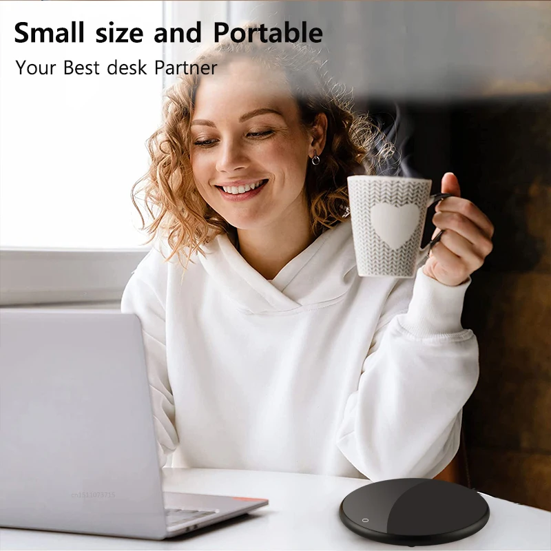 Electric Cup Heater USB Cup Warmer Coffee Tea Milk Mug Warmer Cup Heating Coaster For Home Office USB Desk Cup Warmer image 6