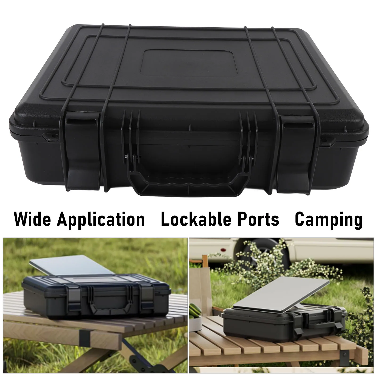 

Satellite Hard Case Scratch Resistant Satellite Dish Storage Case Strong Load Bearing Portable Cut EVA Foam for Travel