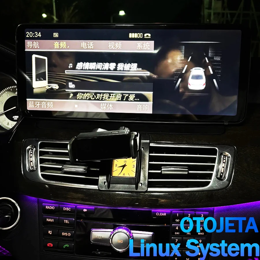 12.8inch  For Mercedes Benz CLS Class 2008-2015 Ntg 4.0 Ntg 4.5 Linux Car Radio Video Player Carplay Car Multimedia Wifi Rhd Lhd