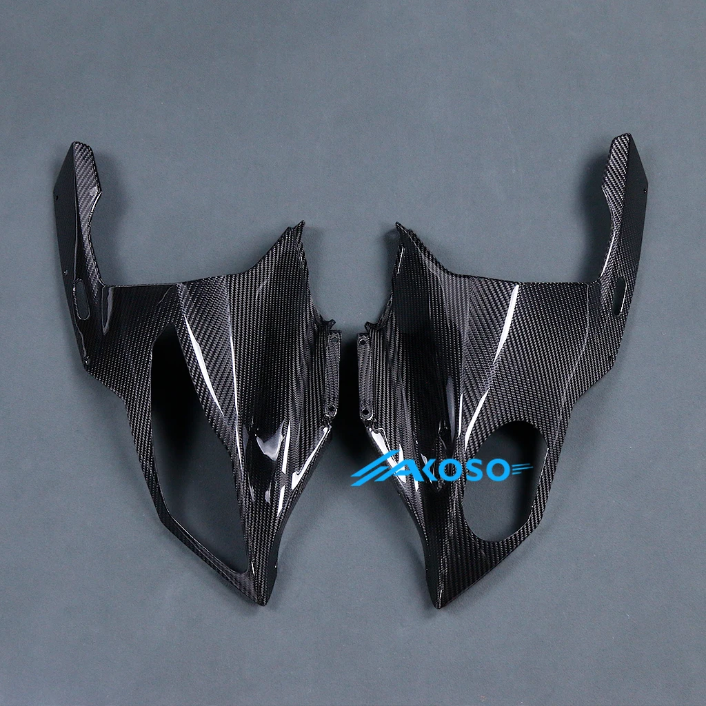 2009 2010 2011 2012 2013 2014 For BMW S1000RR Full 3K Dry Carbon Fiber Motorcycle Fairings AKOSO 윙렛 Accesorios Para Modification image 3