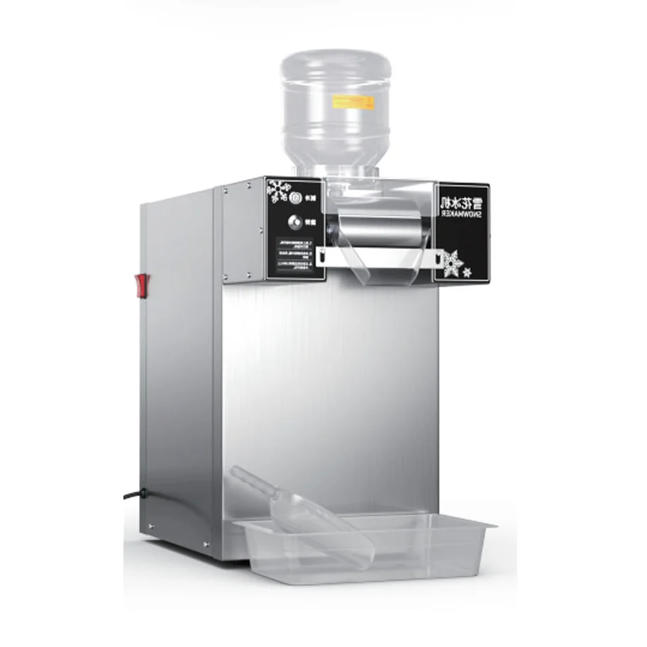 Commercial Stainless Steel Table Top Snow Make Flake Ice Machine Bingsu Snow Ice Machine