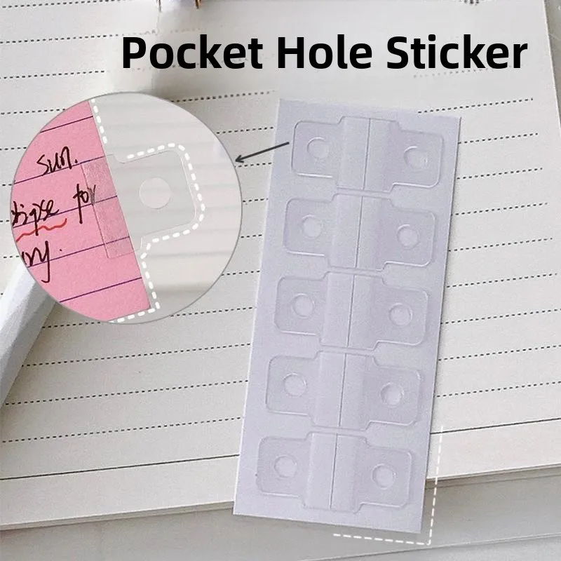 transparent-reinforcement-stickers-with-hanging-hole-for-loose-leaf-notes-and-receipts-round-hole-design-simple-fashion-plast