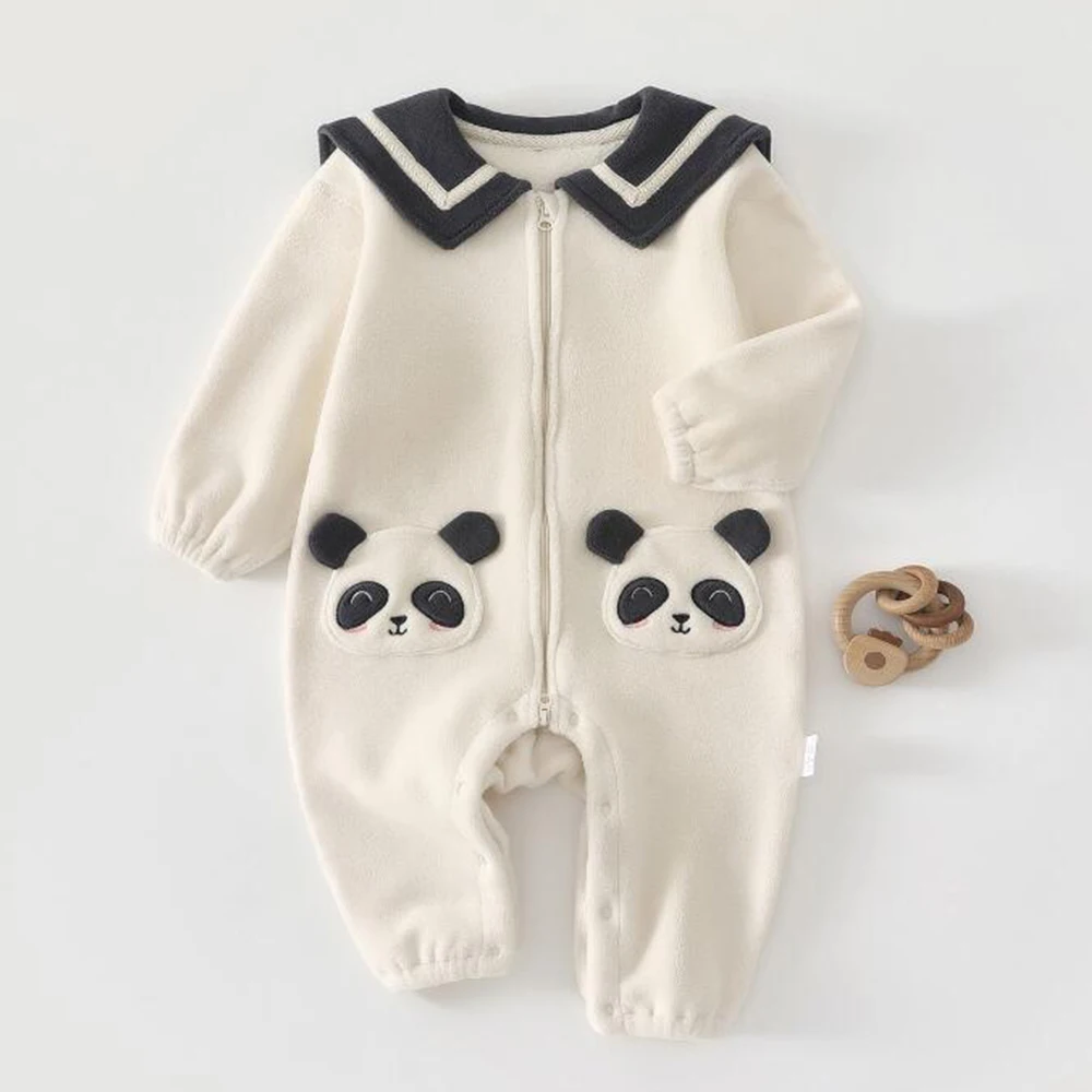 

Первые рождественские детские комбинезоны с длинными рукавами, теплая зимняя флисовая верхняя одежда для младенцев, одежда унисекс, детские комбинезоны для мальчиков и девочек