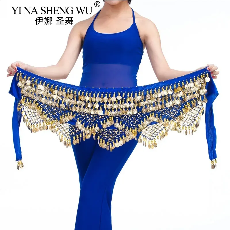 新スタイルのトップ販売ベリーダンスウエストチェーンヒップスカーフベリーダンスコインベルトダンスウエストベルトダンサーのアクセサリー