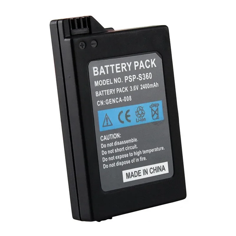 Nuovo pacco batteria ricaricabile 3.6V 2400mAh per Sony PlayStation PSP2400 PSP3000 PSP 3600 PSP-S360 Gamepad Controller batteria
