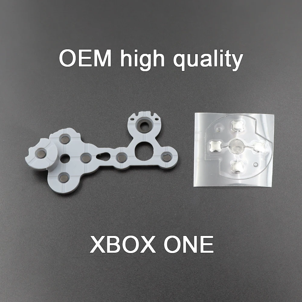 For Xbox One/One S Controller D-Pad Repair Kit - Metal Dome Sheet, Conductive Rubber Replacement Set view 6