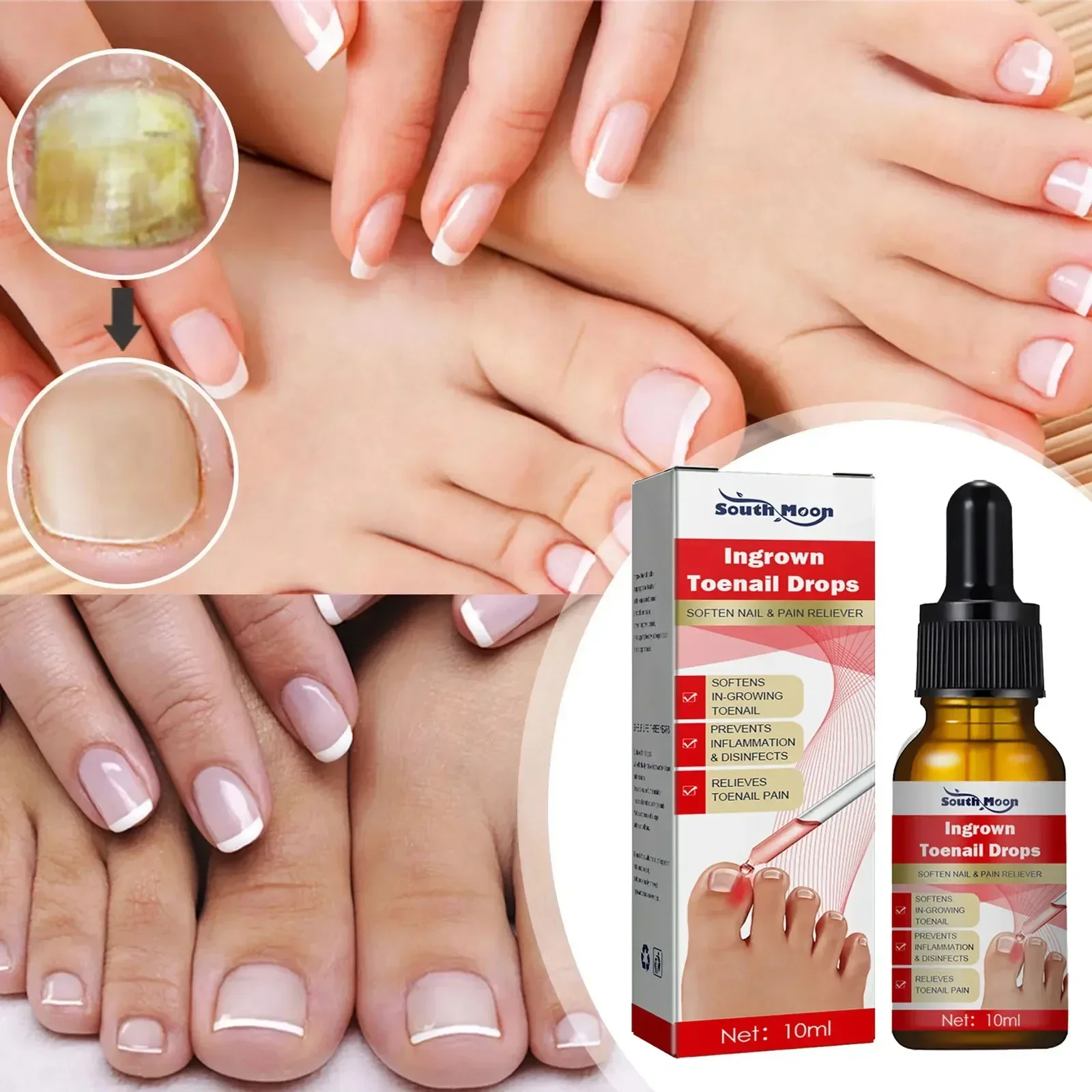 

10mlPerfect solution for foot toenail & New nails are worth having