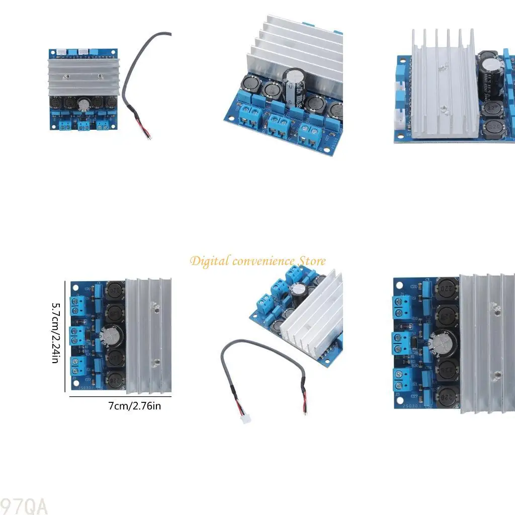 97QA TDA7492 усилитель диски с высоким усилителем мощного усилителя с радиатором