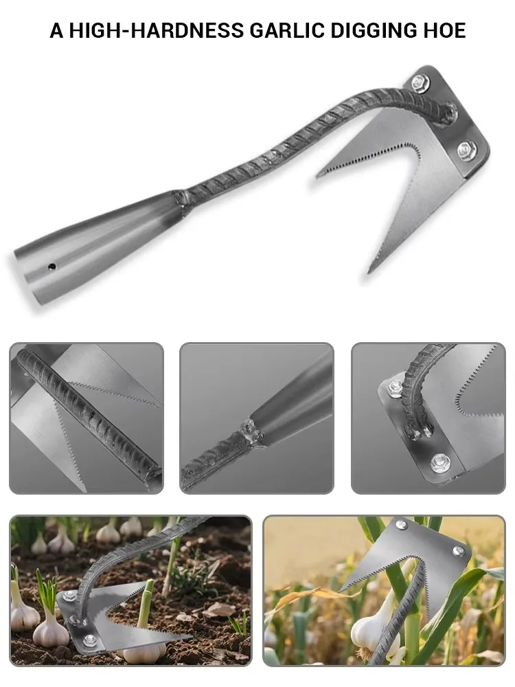 Picture 7: Hand Weeding Removal Puller Tool for Garden Weeding Digger Tool with Ergonomic Handle for Weed Removal Plants Flowers Transplant