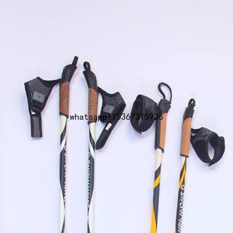 collapsible ski pole for snowboarders double poling touring poles