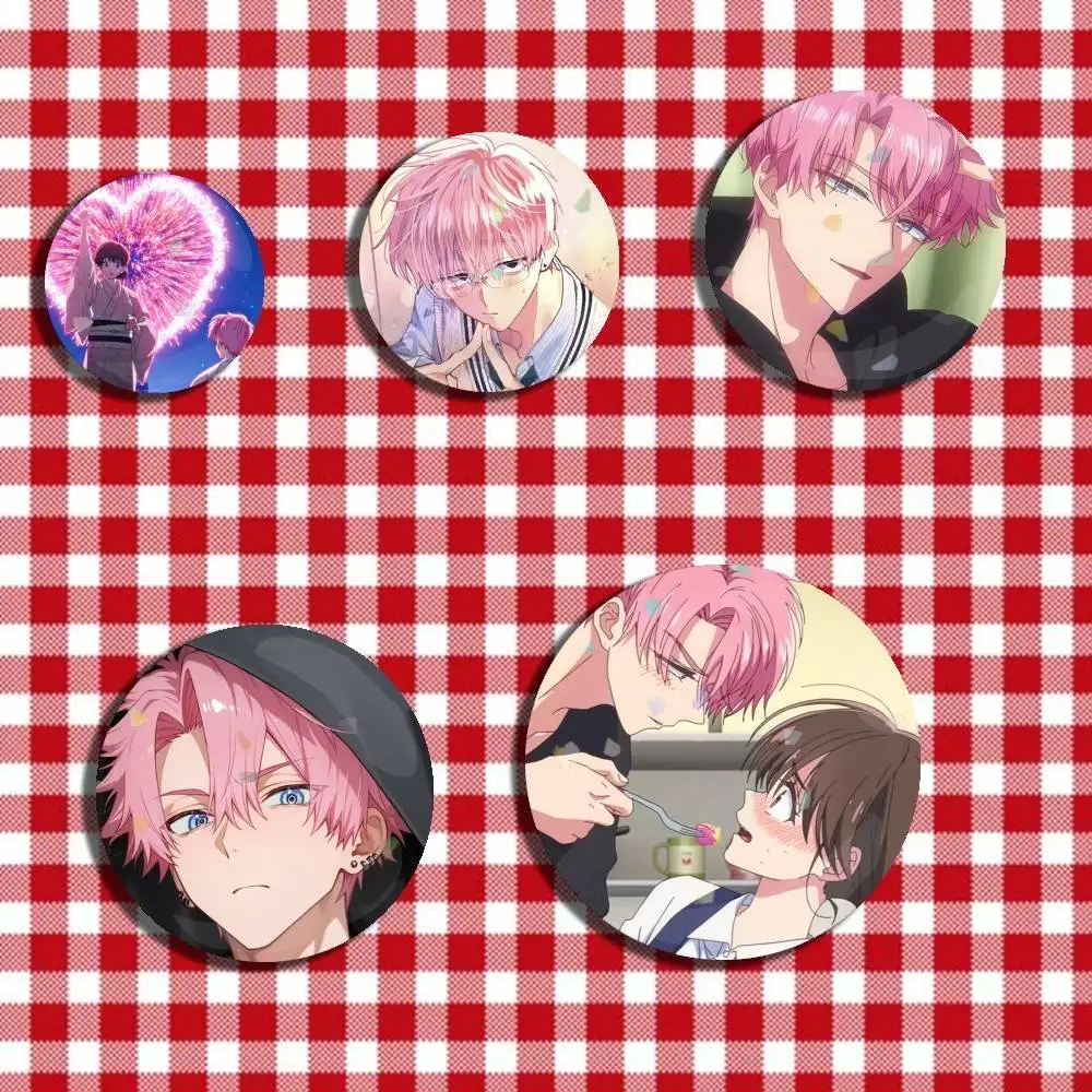 

Tamon's B-side Tamon Hottiehara x Utage Icon Badge Handmade Tinplate Brooch for Chest Ornament Gifts Easter decorations