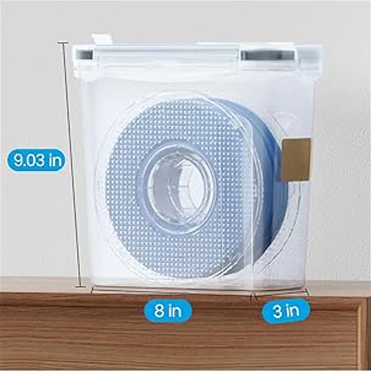 Easy Operation 4Pcs 4L 3D Printer Filament Storage Container Airtight Moisture-Proof Box for Spool,Keep PETG/TPU Filaments Dry D