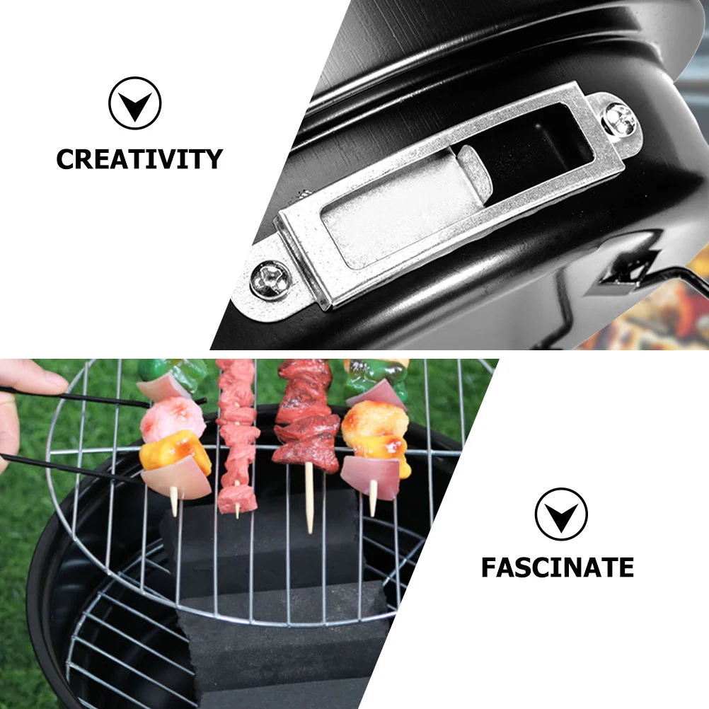 Grill Stand Folding Furnace Electric Barbecue Round Charcoal Tourist Stove