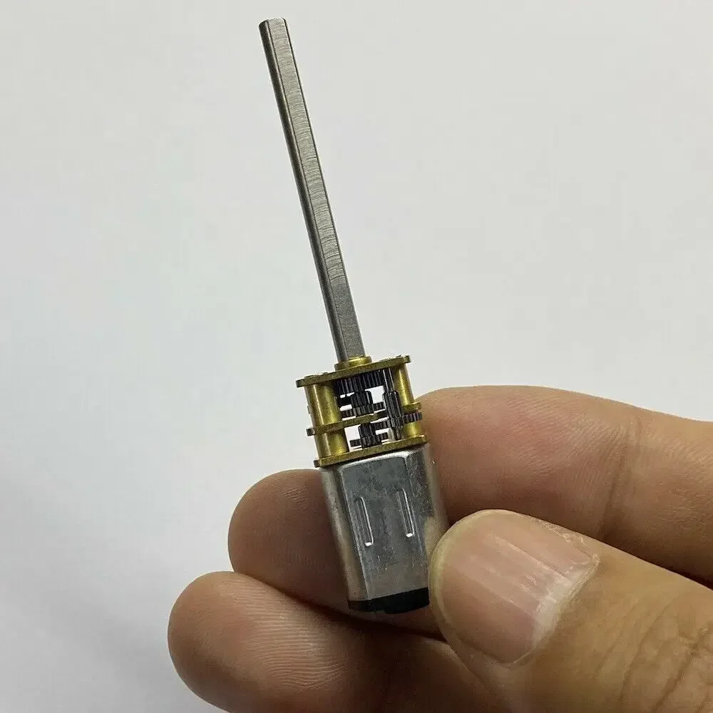

Мини-10 мм * 12 мм N20 Цельнометаллический мотор-редуктор DC3V 5V 6V 54RPM Медленноскоростной редукторный двигатель 36 мм Длинный D-вал DIY Игрушка Модель для хобби