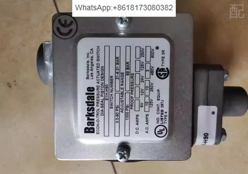 

Pressure switch E1H-H90 CP28-020 E1H-H90-P6-PLS