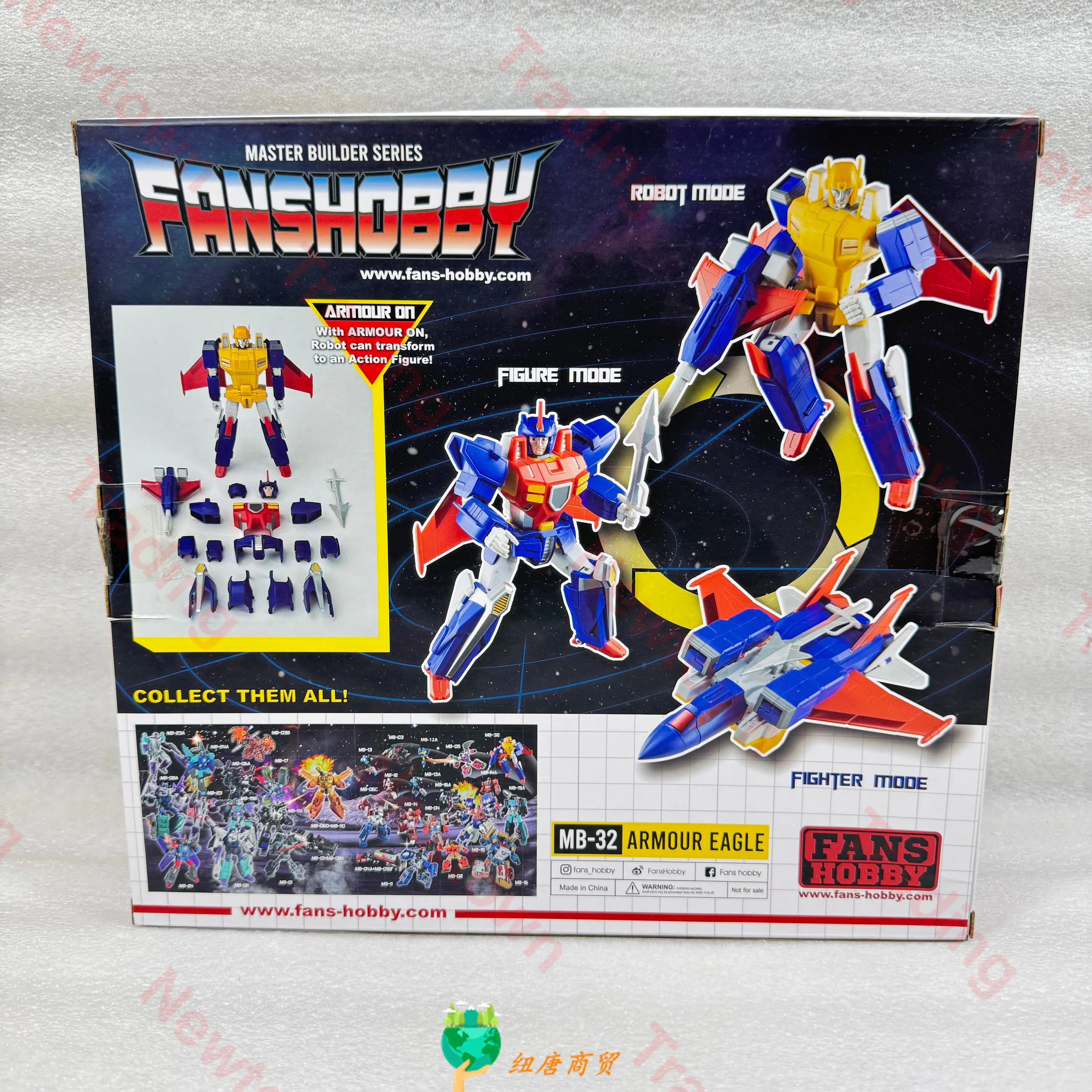 Wysyłka w 48 godzin FANSHOBBY FH MB-32 Iron Eagle Hank Transformacja Zabawka Model Lalka Akcji