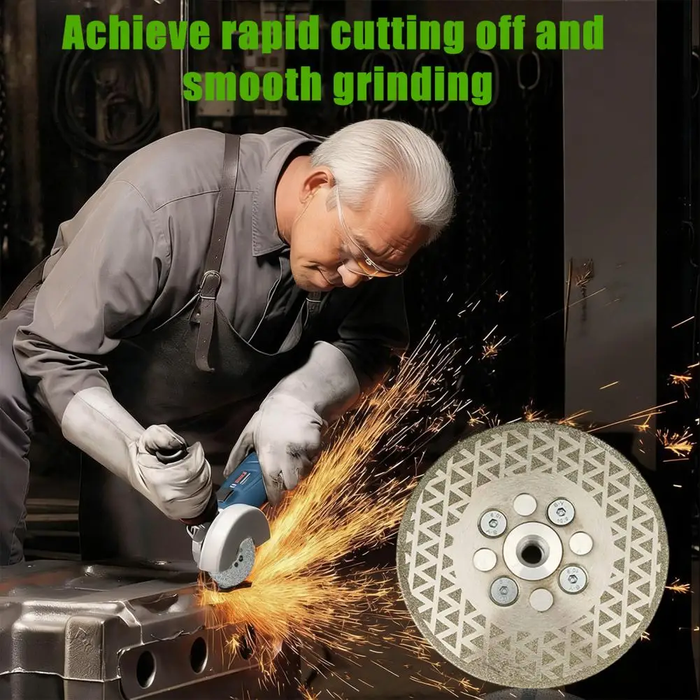 

Шлифовальный диск для камня M14, угловой шлифовальный круг, гальваническое режущее лезвие с зернистостью 40, твердосплавный круг для быстрой резки, керамический шлифовальный диск