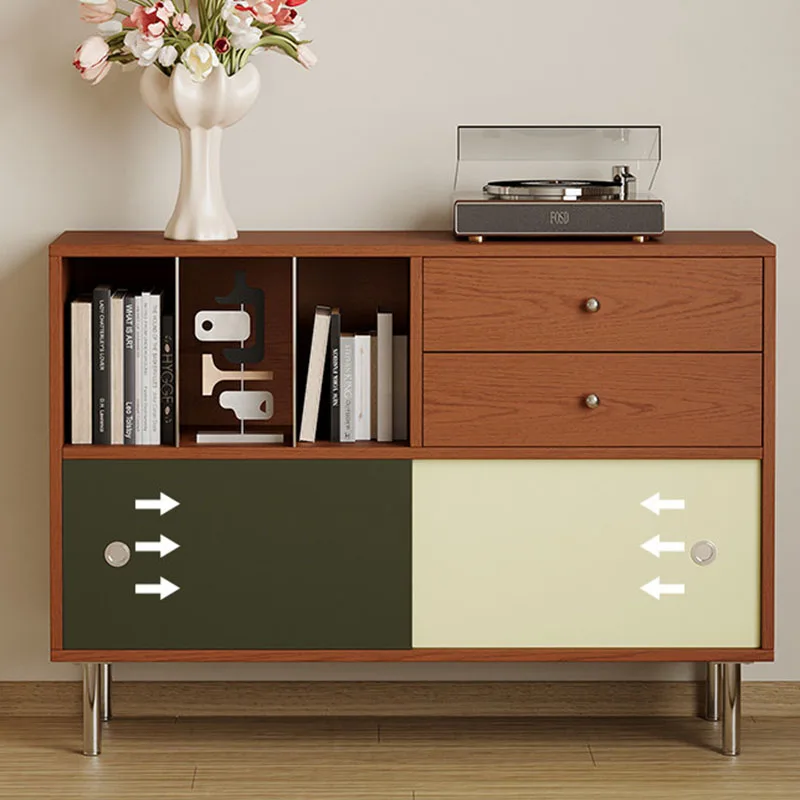 

Bookcase Pantry Cabinets Luxury Wood Modern Drawers Display Organizer Living Room Cabinets Librero Gabinete Trendy Furniture