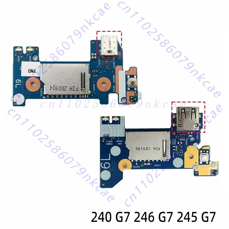 For HP 240 G7 246 G7 245 G7 USB Board Type-c interface, Board