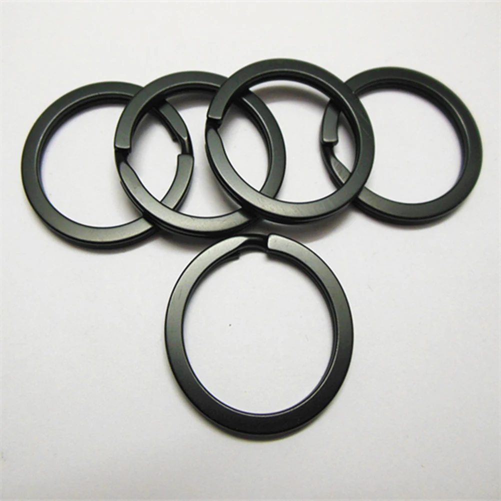 

flat key ring split key ring plated key ring key chain ring key attachment ring