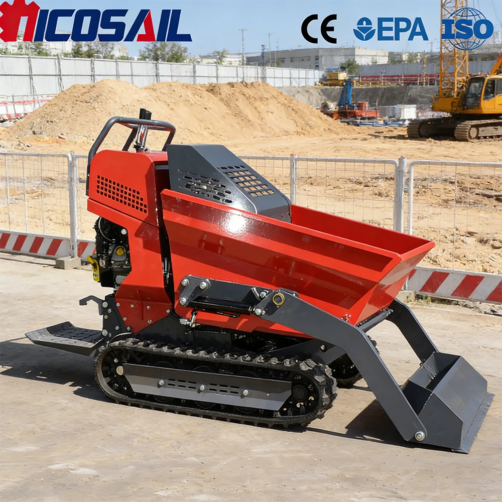 

500kg Compact Tipper CE Approved Euro 5 Stable Performance Strong Power for Garden Landscaping Use
