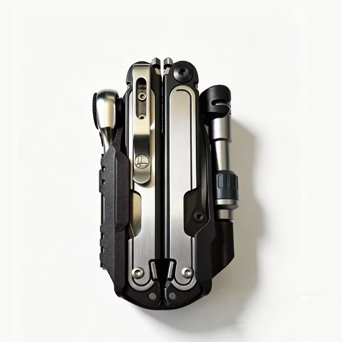 3D Printed  Nylon Holster with Belt Clip and Bit Storage for Leatherman Arc and P4 Multi Tool - view 4