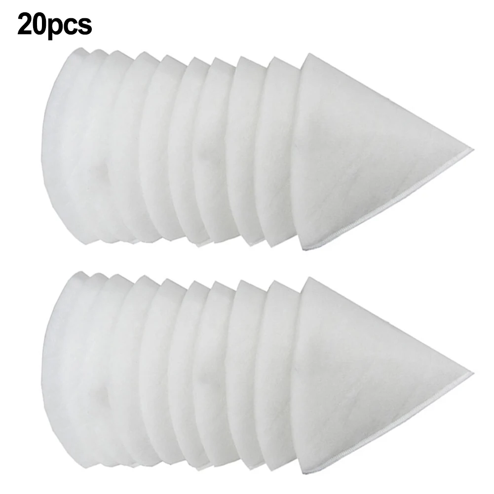 20pcs Cone Filter Exhaust Air Filter | Length Approx. 180mm G4 DN125 For Helios For Maico For Pluggit