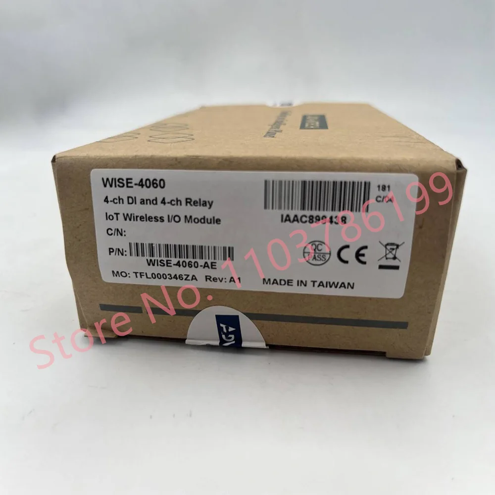 High Reliability 4-channel Isolated Digital Input Isolated Relay Output Wireless I/O Module WISE-4060