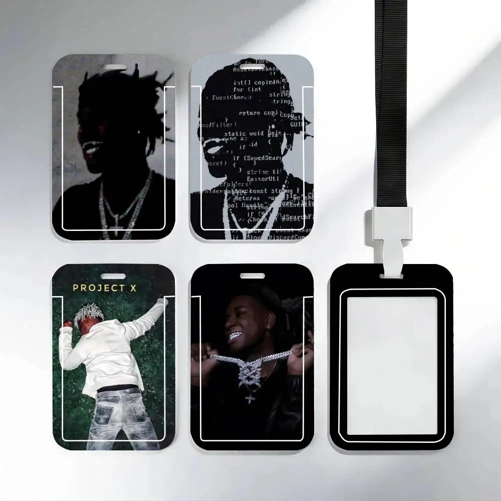 

Ken Carson A Great Chaos Rapper ID Card Holder Neck Strap Pendant Door Badge Holder Lanyards Keychain Work Credential