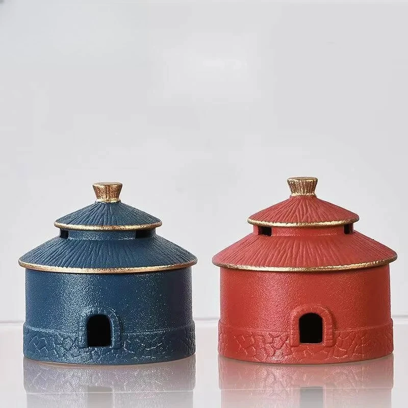 Creative Palace Art Incense Holder Zen Outline in Gold Stand for Incense Household Scented Aromatic Candles Tableware Collection