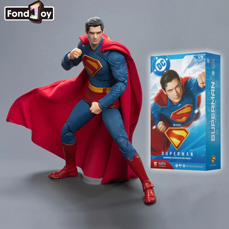 

Fondjoy Superman 1/9 Action Figure Battle Damaged Superman Version DC Movie Version Figure Model Desktop Ornaments Toys Gifts