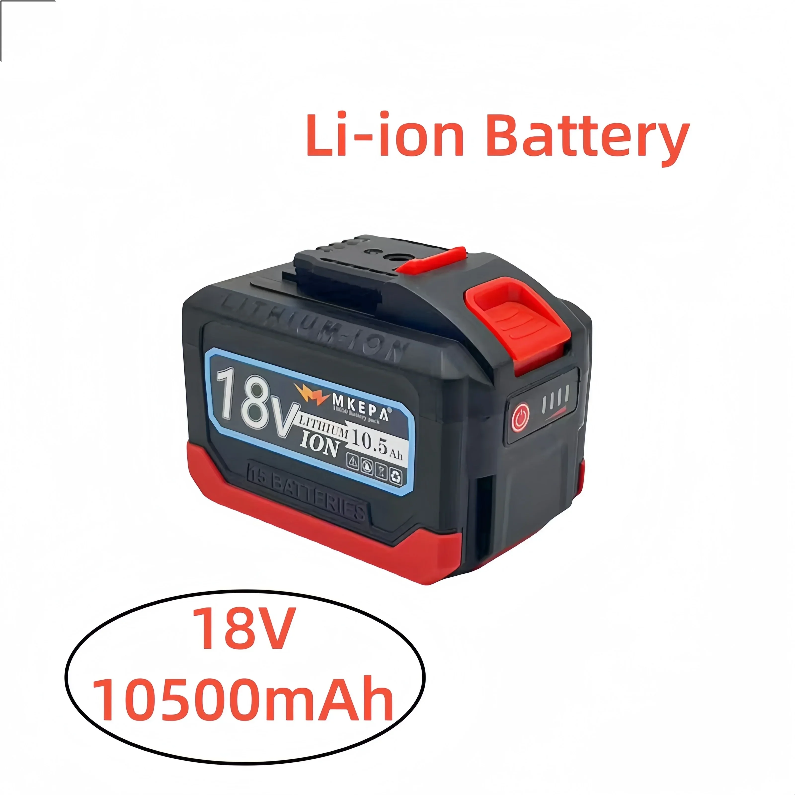 Batterie aste au lithium-ion Makita, haute puissance, courant élevé, 18V, 10500mAh, 5S3P