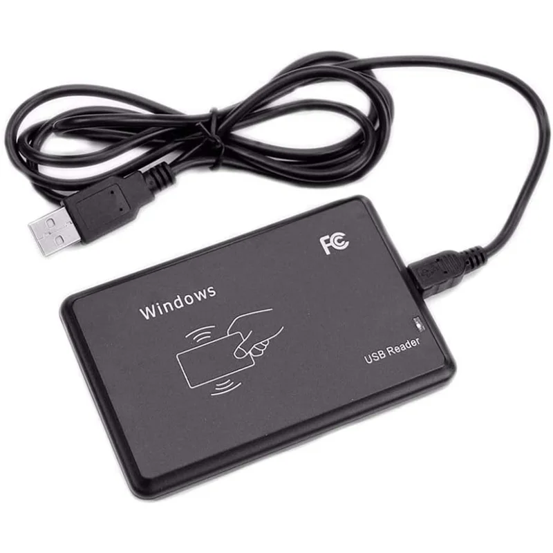 Czytnik RFID FFYY-USB Dual Band ID+ IC Bezdotykowy Czytnik Kart Inteligentnych z Regulacją Czułości Obsługa Telefonów Komórkowych i Systemów Windows