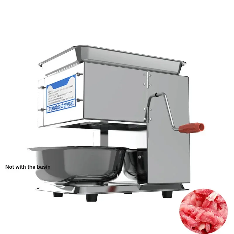 Commercial Meat Cutting Slicing Machine Automatic Shred Slicer Vegetable Cutter Electric Meat Grinder Grinding Machines
