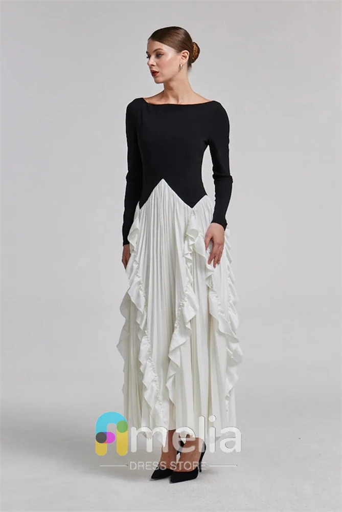 Amelia Wedding Party dresses Woman A-Line Customize Long Evening Prom Dresses for Special Occasions Formal Gowns For Dubai 2024