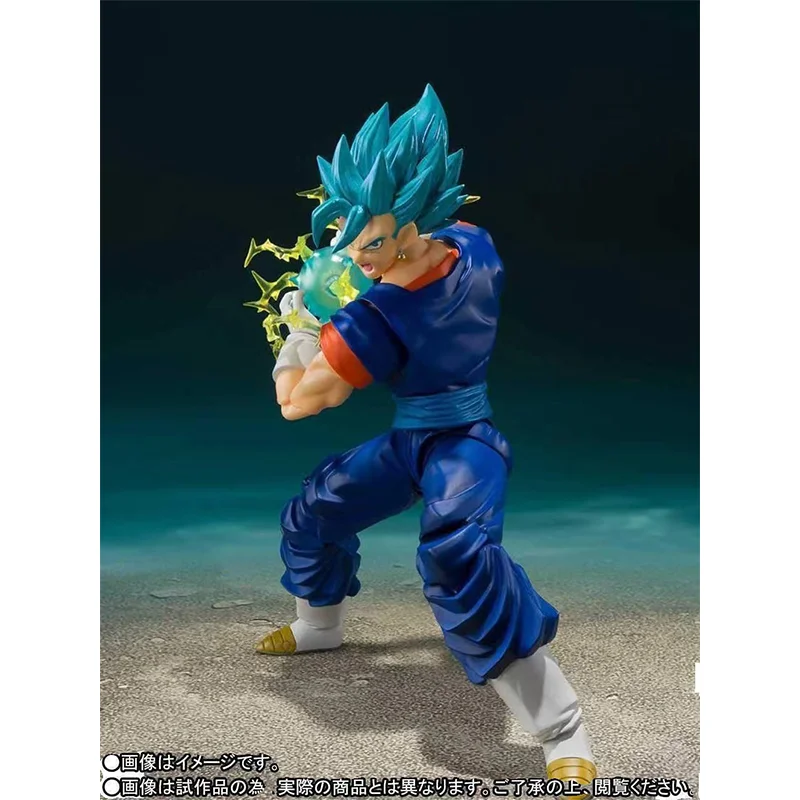 100% Original BANDAI S.H.Figuarts SHF Vegito Super Saiyan God Super Saiyan Dragon Ball In Stock Anime Action Figures Model Toys