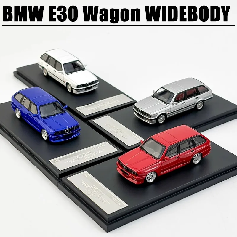 Sterfelijke Schaal 1/64 BMW E30 Wagon WIDEBODY Limited Edition Legering Speelgoed Motorvoertuig Diecast Metalen Model Geschenken