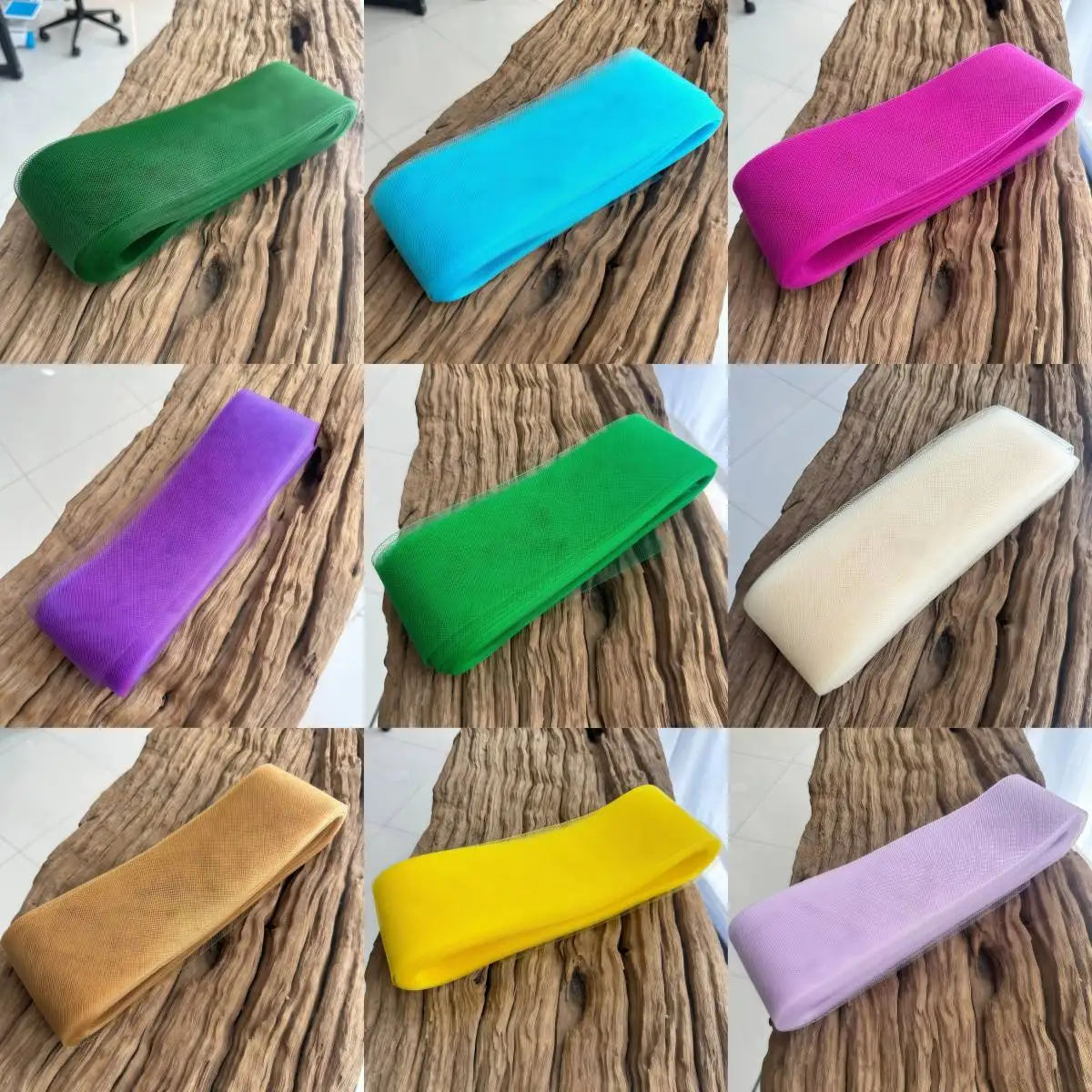 Horsehair Braid Millinery Supplies Flexible Stiffening Flat Mesh Ribbon Trim for Wedding Dress Clothing DIY Sewing Fascinators