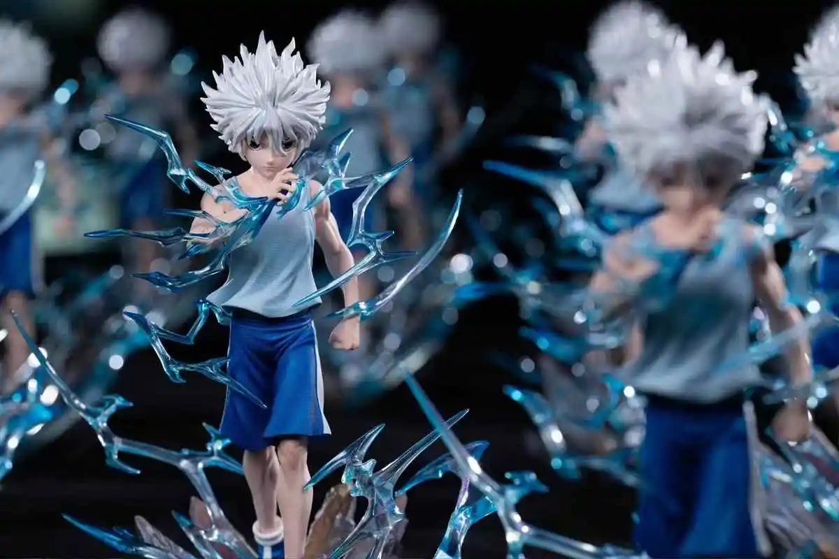 Nuovo Hunterxhunter Gk Pg Studio 2.0 Velocità Killua Zoldyck Anime Figure Effetti Speciali Modalità Velocità Statua Modello Collezione Ragazzo Giocattolo