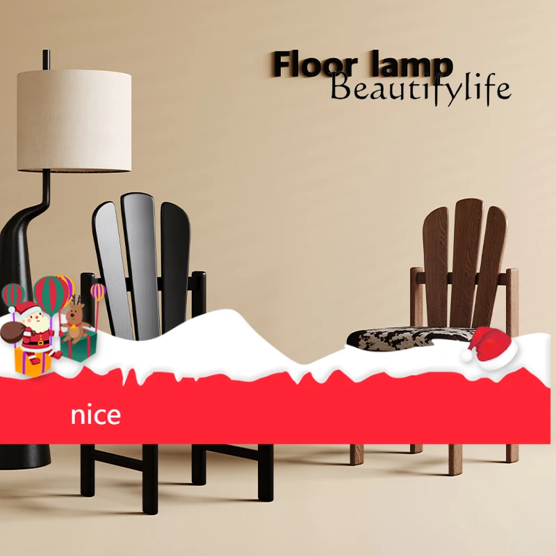 

sZMedieval Solid Wood Dining Chair Home Designer Creative Art Book Desk Chair Cafe Casual Personalized Dressing Chair