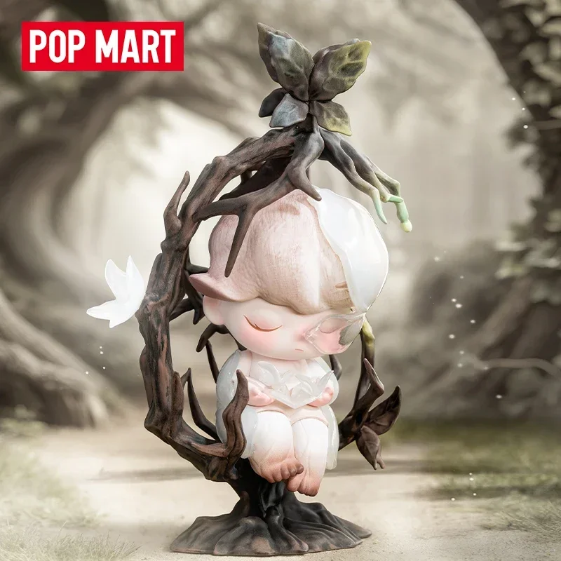 

POP MART DIMOO Fall Into a Dream Series слепая коробка Mystery Box Guess Bag Toys Doll Cute Anime Figure Desktop Ornaments Collection