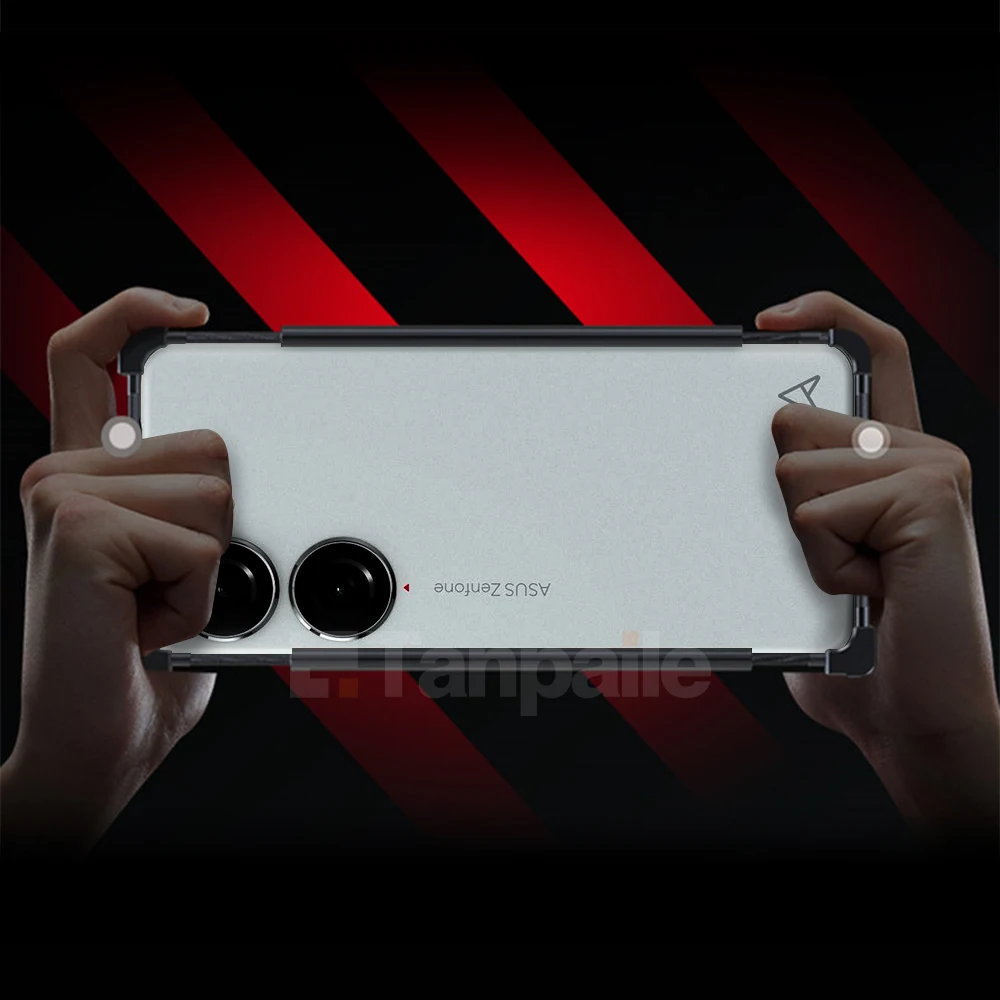 Stainless Aluminum Metal Bumper Border Case for Asus Zenfone 10 9 8 11 Ultra Frame Shockproof Lock Cover