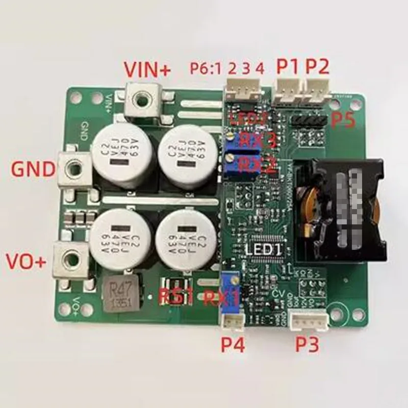 

DC-DCAutomatic Step-down Module 500WAdjustable Constant Current Constant Voltage Vehicle Charging Power Board 25A/9-60V