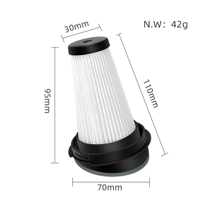 B59B-4PCS مكنسة كهربائية لمرشح روينتا ZR005202 Rh72 X-PERT 160 القابل للتنظيف